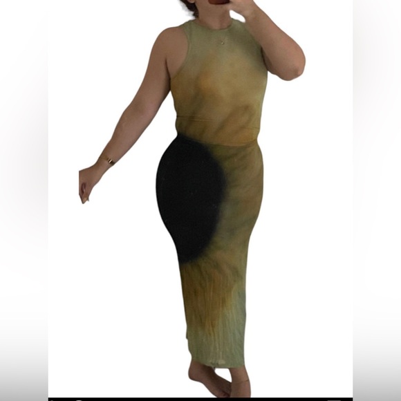 Paloma Wool Cuidao dress in aquamarine - Picture 5 of 5